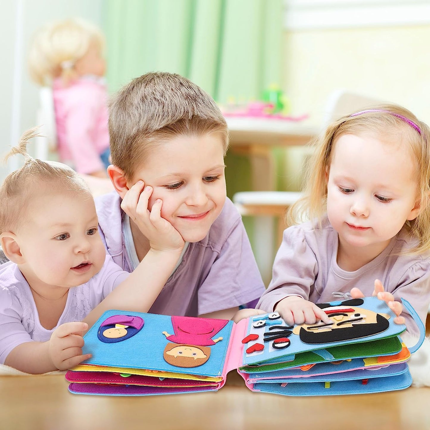 livre tissu montessori livre en tissu montessori livre montessori tissu livre d apprentissage montessori tissu livre d éveil tissu montessori livre d'apprentissage montessori tissu livre activité montessori 2 ans livre en tissu Livre en tissu Montessori pour d'éveil