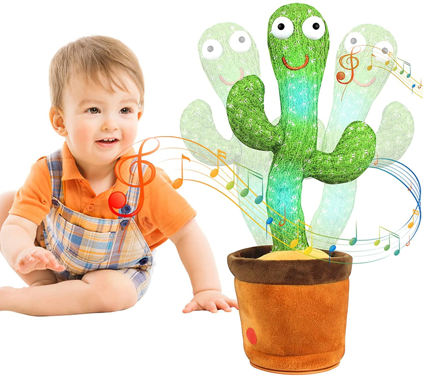 Talking & Dancing Cactus that Repeats Words