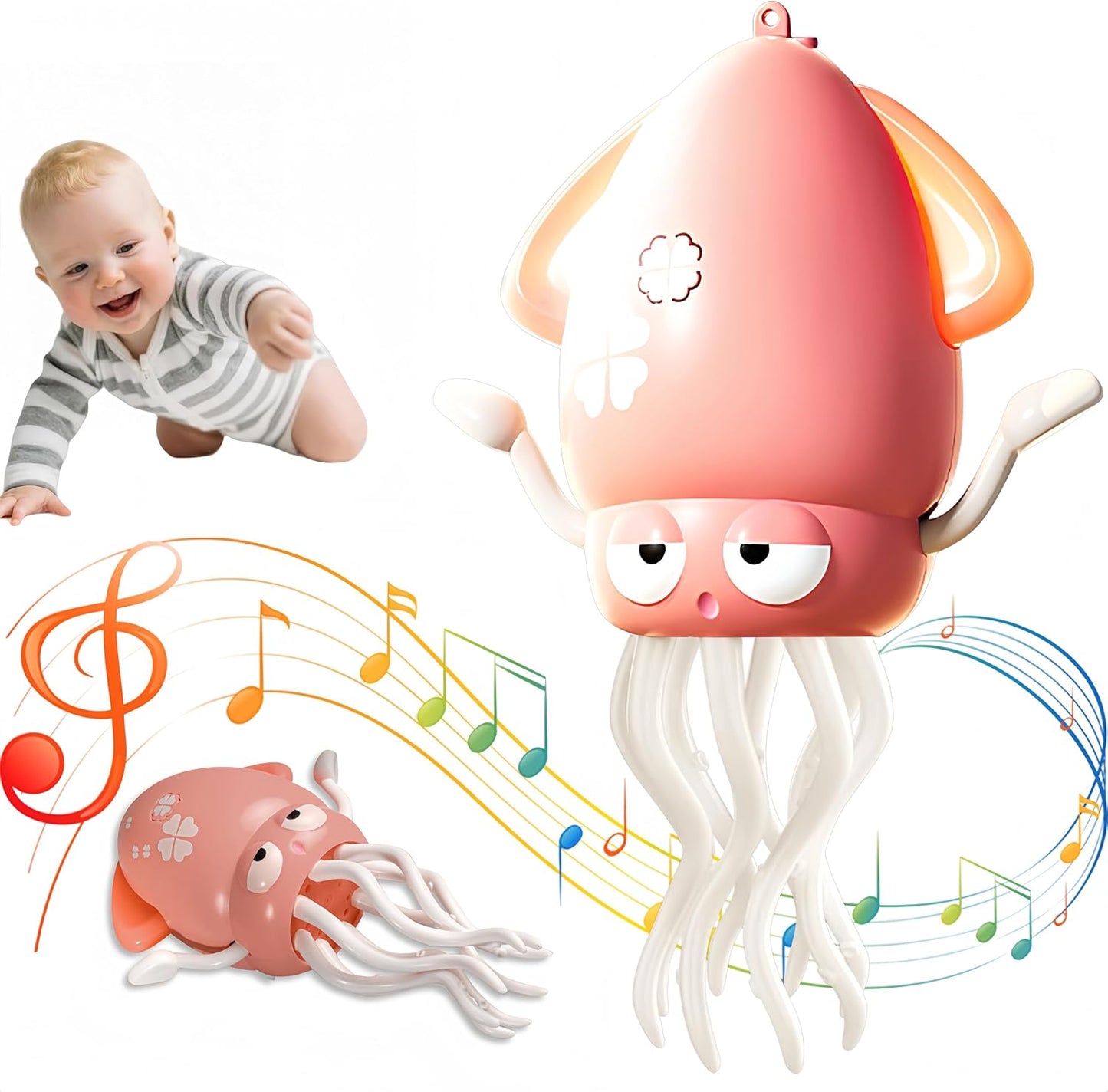 Dancing Octopus Baby Toy