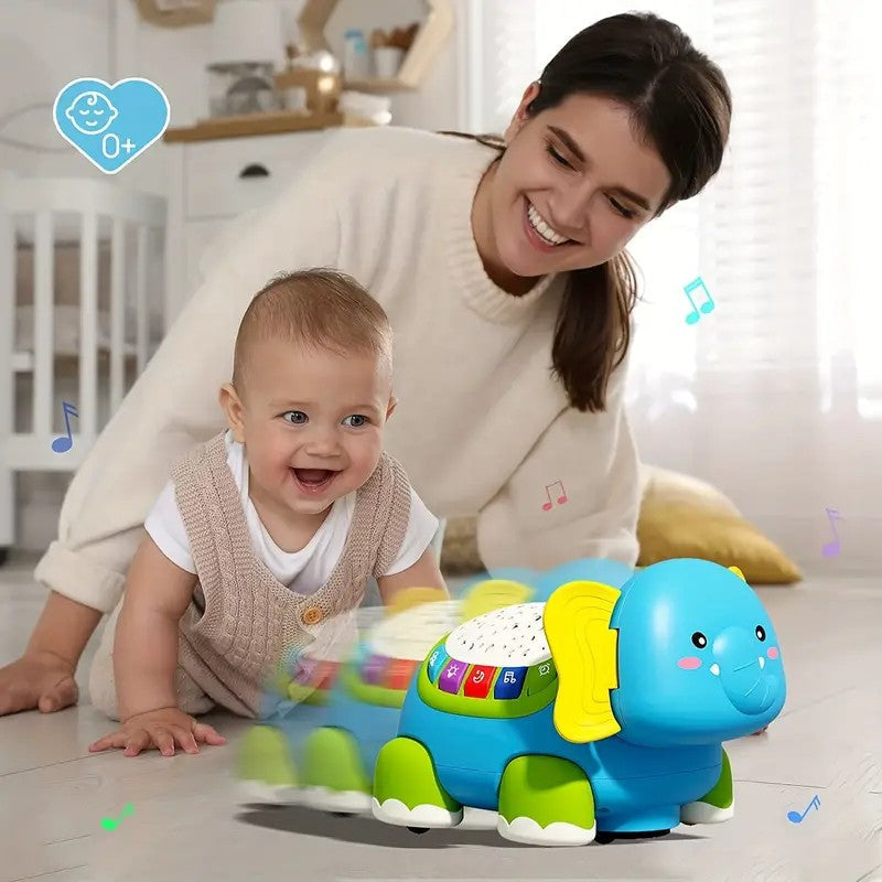 Light-Up Musical Elephant Toy for Babies
