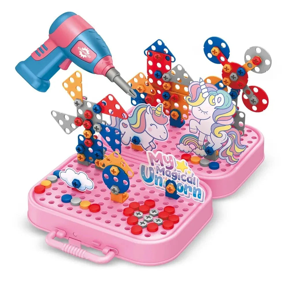 Kids’ Construction Toy with Screwdriver