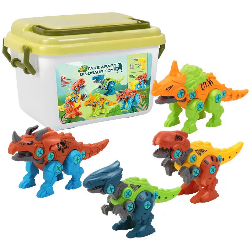 Build-Your-Own Dinosaur Toy for Children