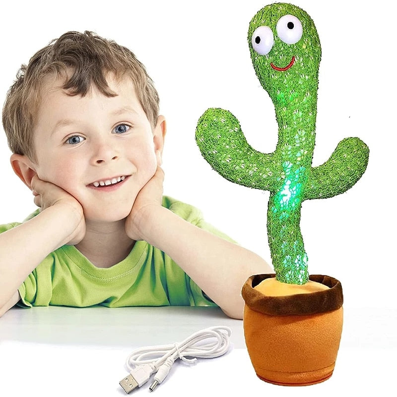 Talking & Dancing Cactus that Repeats Words