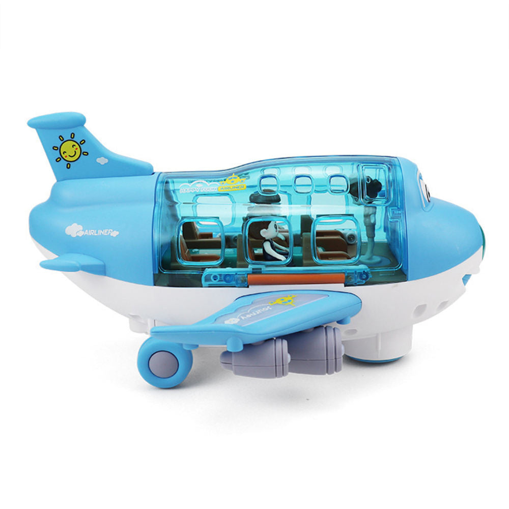 Musical Light-Up Airplane Toy for Babies and Kids