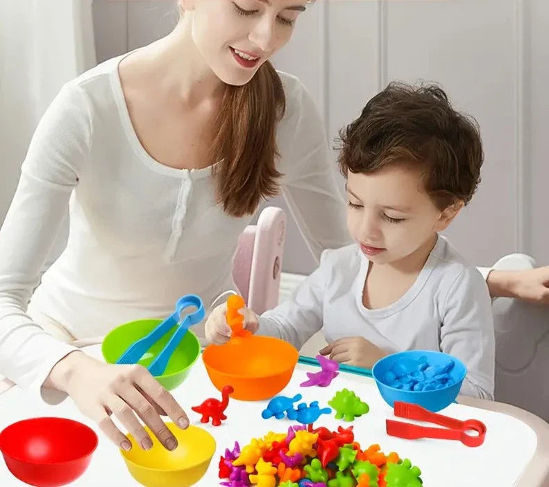 jeu de tri 2 ans jeu tri couleur montessori jeu de tri couleur jeu tri couleur montessori jeu tri forme et couleur Jeux Montessori 2 3 4 5 Ans Jouets de comptage Jeux pour apprendre à compter 2 ans jeu de comptage montessori jeu de tri avec pince