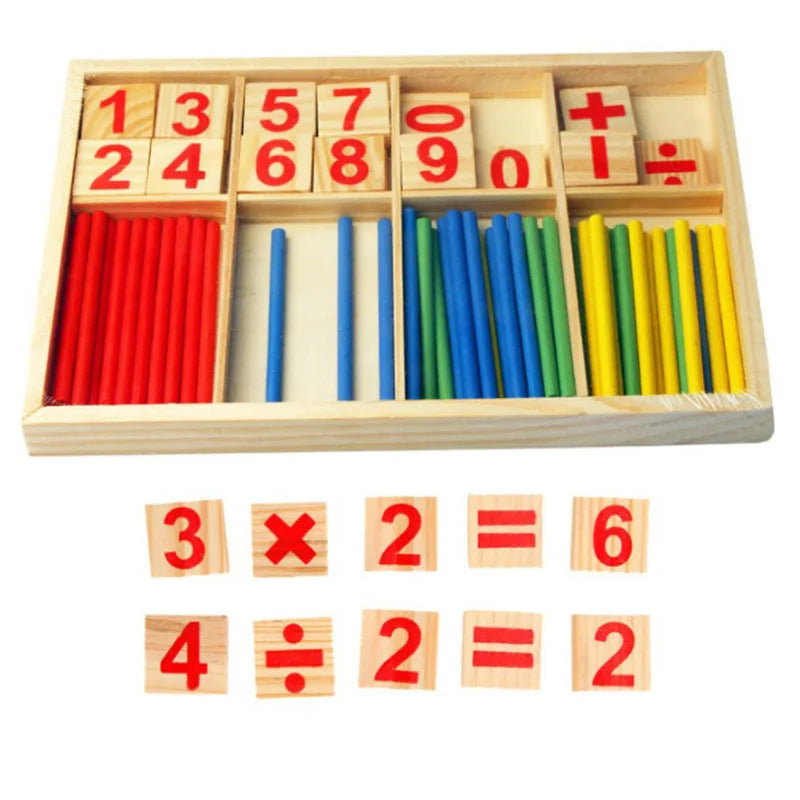 Wooden Montessori Math Toy for Kids