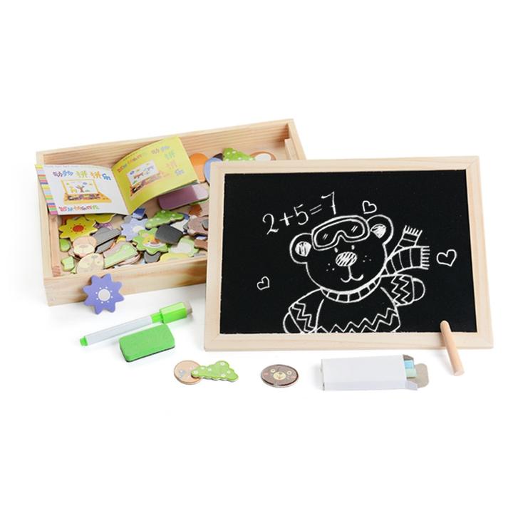 Double-Sided Kids’ Magnetic Puzzle
