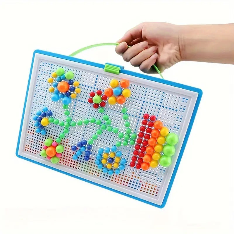 jeu de construction mosaique puzzle mosaïque jouet montessori 4 ans jouet montessori jouet montessori 3 ans cadeau enfant 3 ans