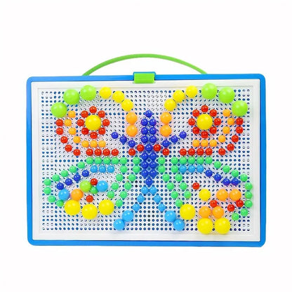 jeu de construction mosaique puzzle mosaïque jouet montessori 4 ans jouet montessori jouet montessori 3 ans cadeau enfant 3 ans
