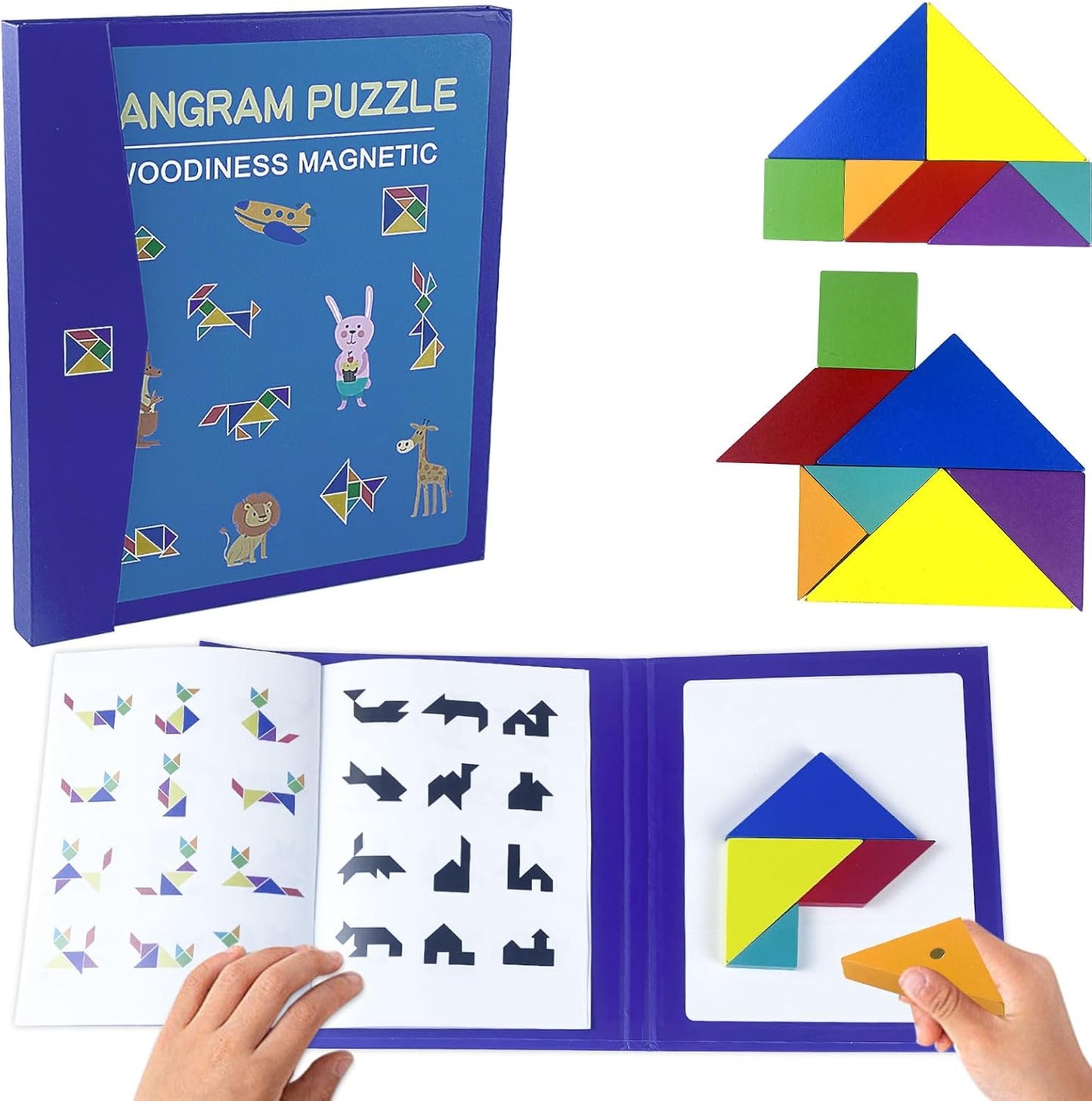 Magnetic Tangram Puzzle for Kids