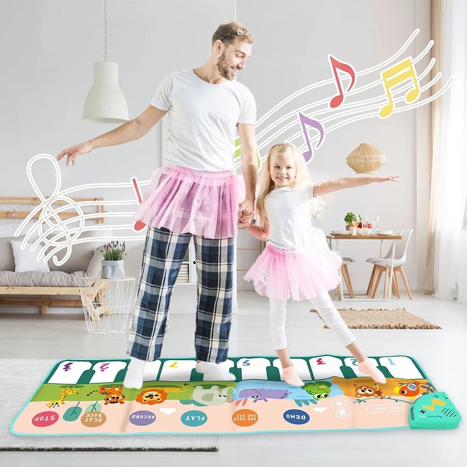 tapis piano musical bébé tapis piano musical enfant tapis musical avec les pieds tapis piano géant tapis musical 4 ans tapis musical bébé Tapis de Danse pour Enfants Tapis de Clavier de Sol piano tapis electronique tapis musical avec les pieds