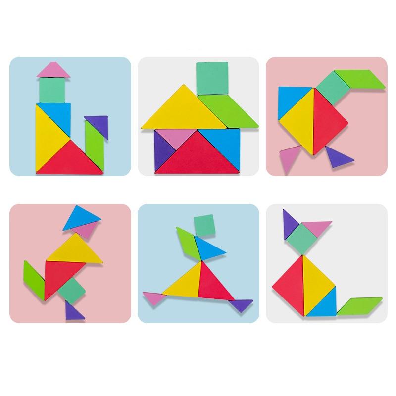Magnetic Tangram Puzzle for Kids