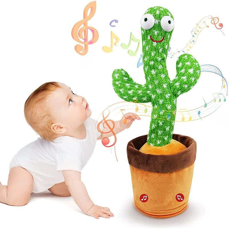 Talking & Dancing Cactus that Repeats Words